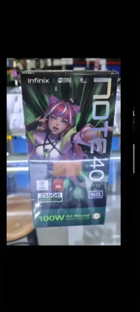 Infinix note 40 pro plus 5G ram 12gb layar lengkung wireless charger