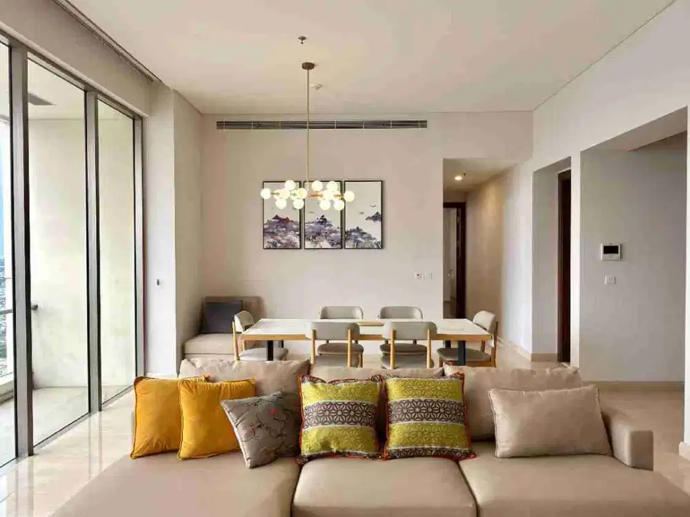 For Lease The Pakubuwono Spring Apartment, South Jakarta - Type 2+1 BR Furnished