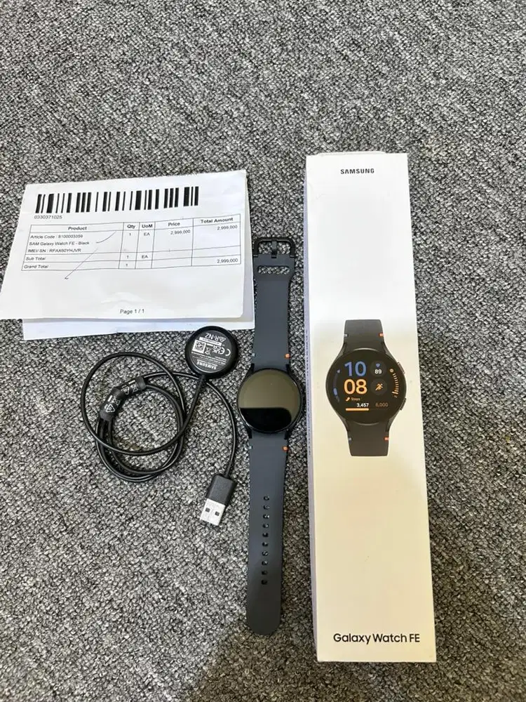 SAMSUNG WATCH FE BLACK