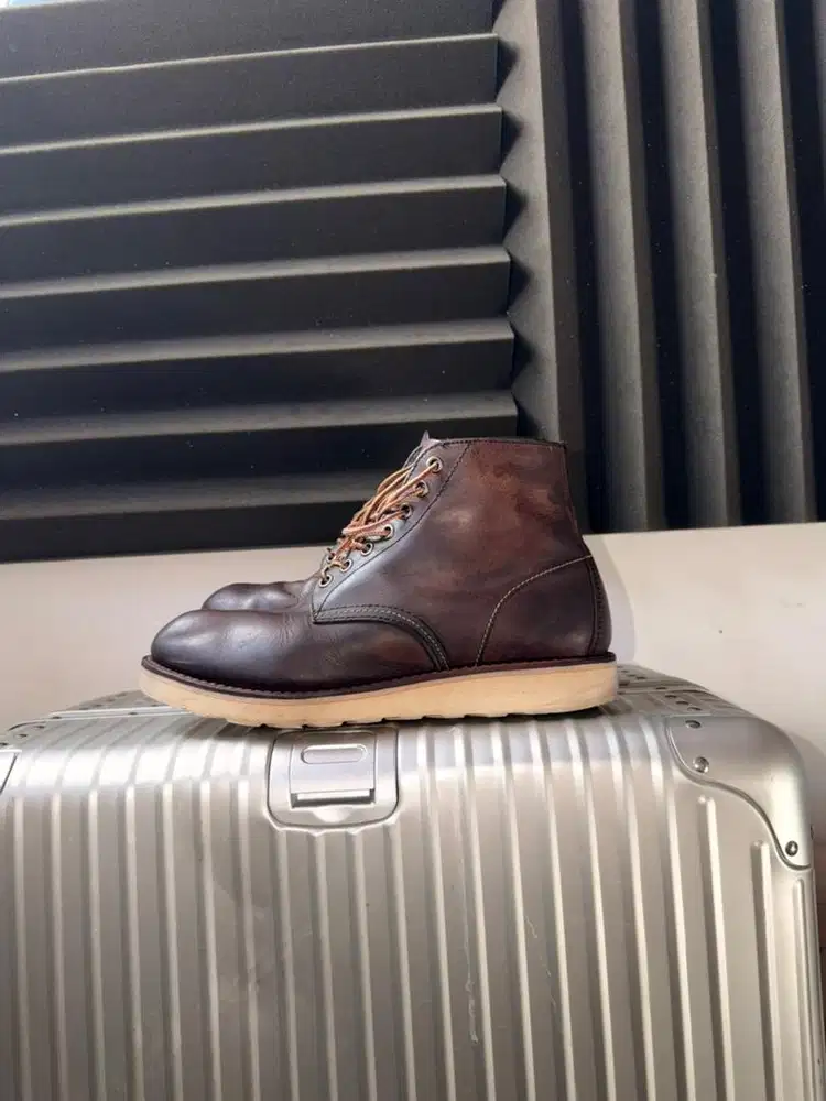 (Redwing killer) sepatu boots hawkins genuine learher dark brown 40,5