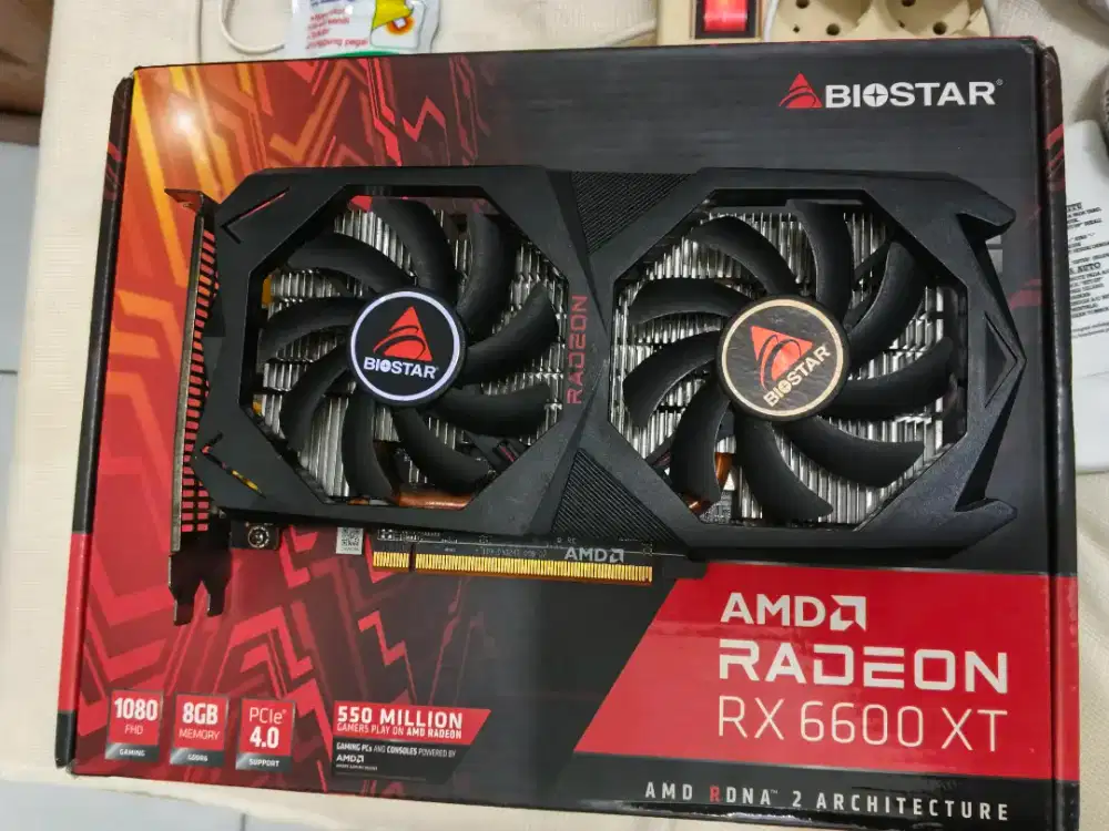 RX 6600 XT 8GB GDDR6 SEGEL FULLSET BOX