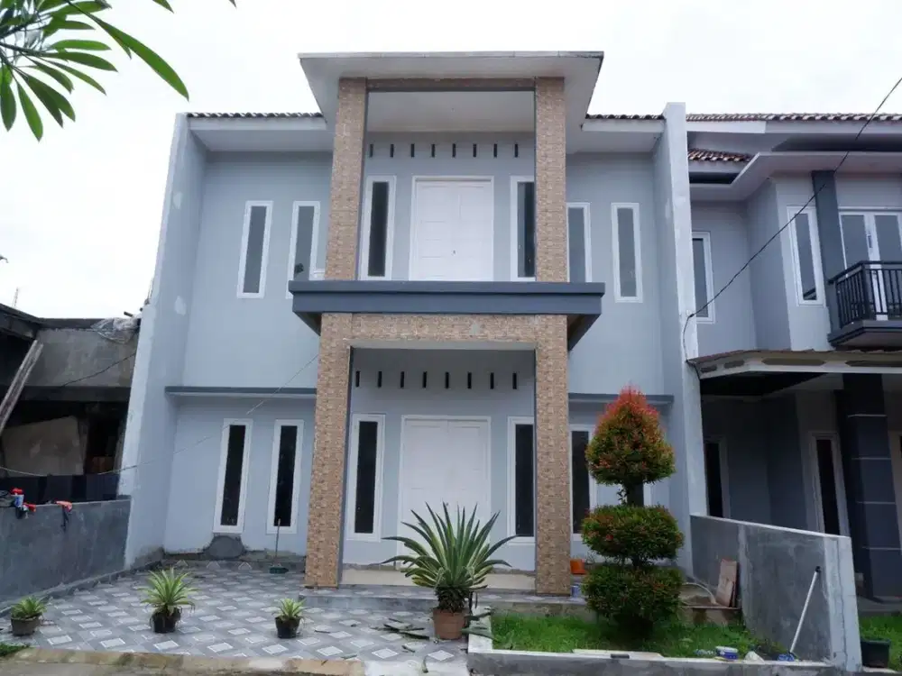 Rumah Baru Dijual di Meruyung kompleks kecil Murah dekat Tol