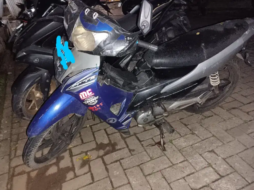 Supra FIt x Biru Silver 2006 velg racing surat lengkap