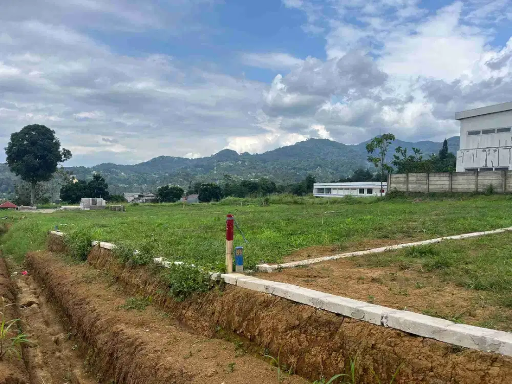 Tanah di puncak bogor akses Bus besar dekat jalan raya