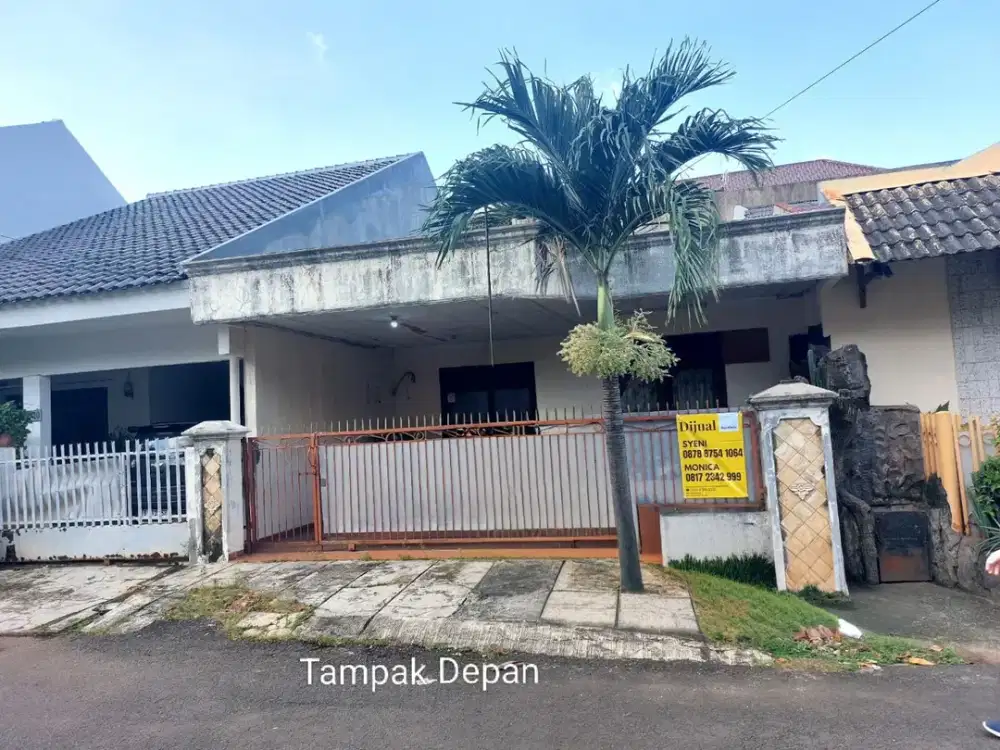 Rumah standar di PTB Duren Sawit