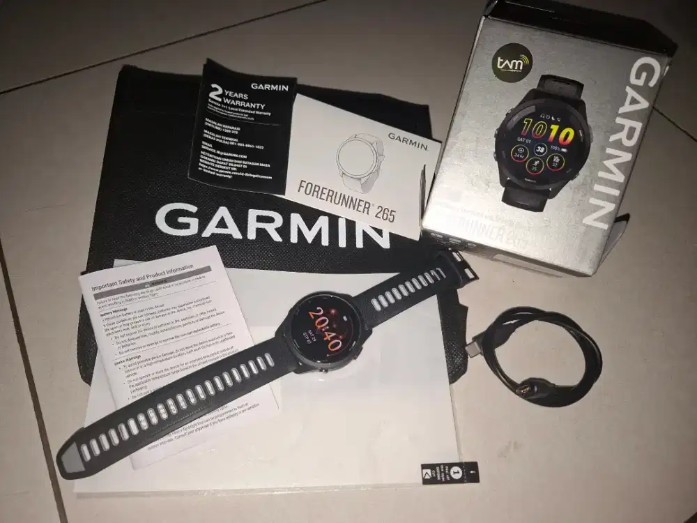 Preloved Garmin Forerunner 265