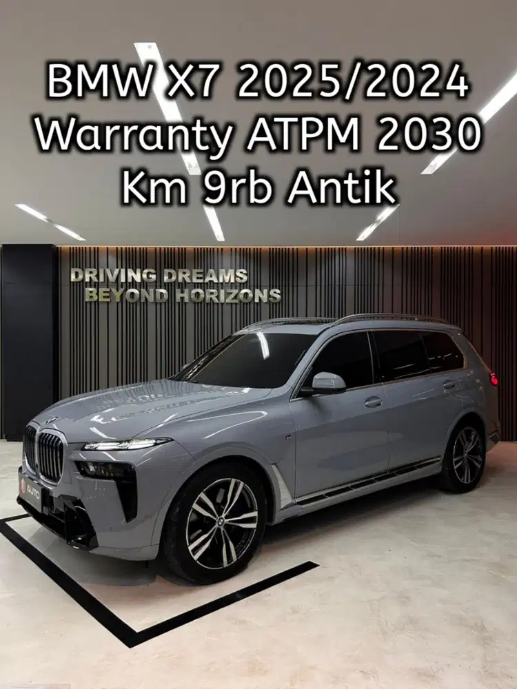 BMW X7 Xdrive40i XLine 2025 Brooklyn Grey Km9rb Nik 2024 B1818ASH
