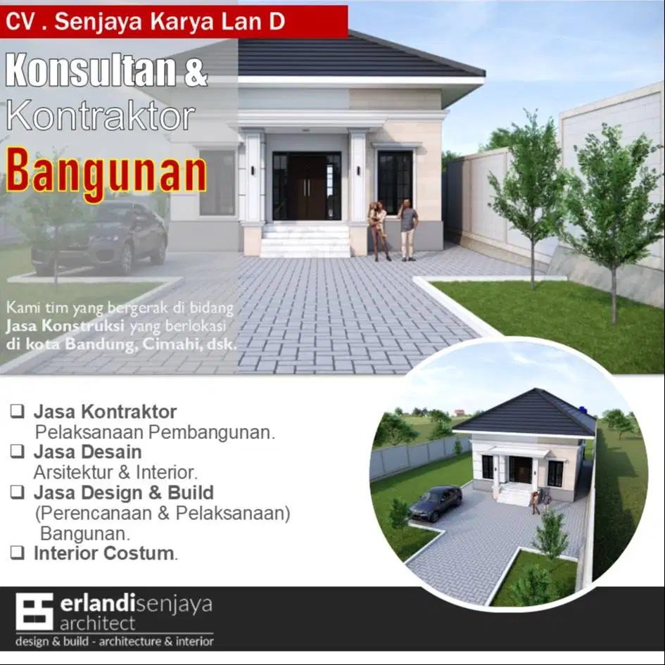 Jasa Arsitek & Interior/ Kontraktor/ Renovasi/ Tukang/ Kitchen Set