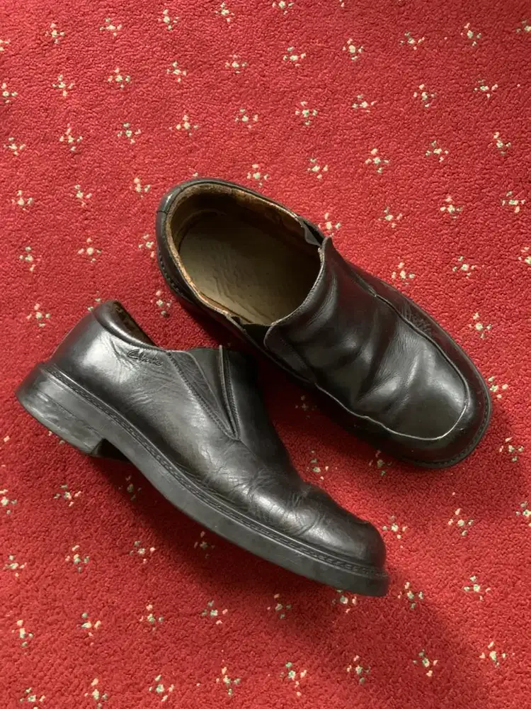 Clarks leather shoes
