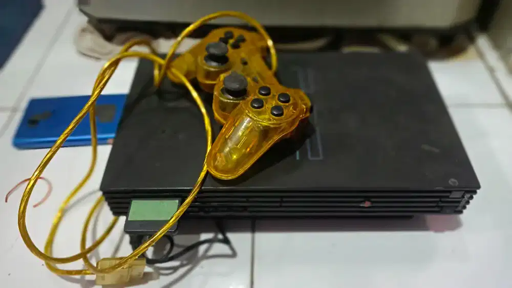 PS2 FLAT/TEBAL + HARDIST + STIK 1 masih hidup