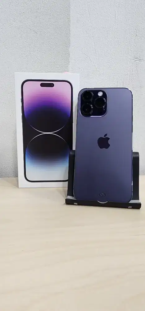 Iphone 14 promax 512 
deep purple ex ibox