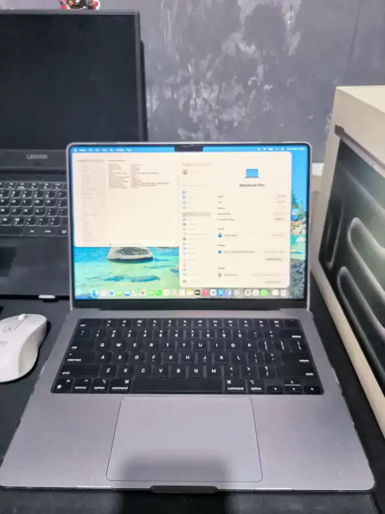 Macbook pro M3 ex resmi Digimap ibox fullset no minus