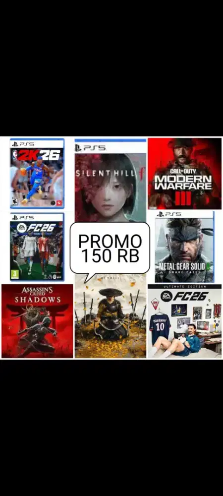 Game ps5 dan ps4 ori