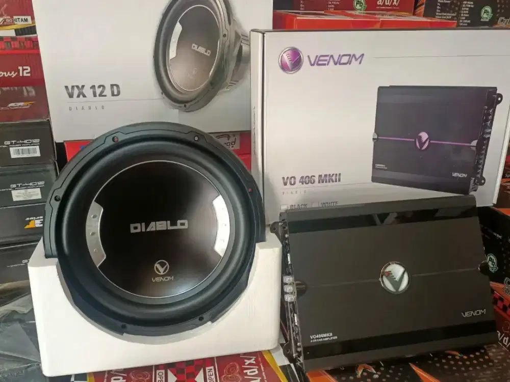 Paket Audio Venom Bass Mantap