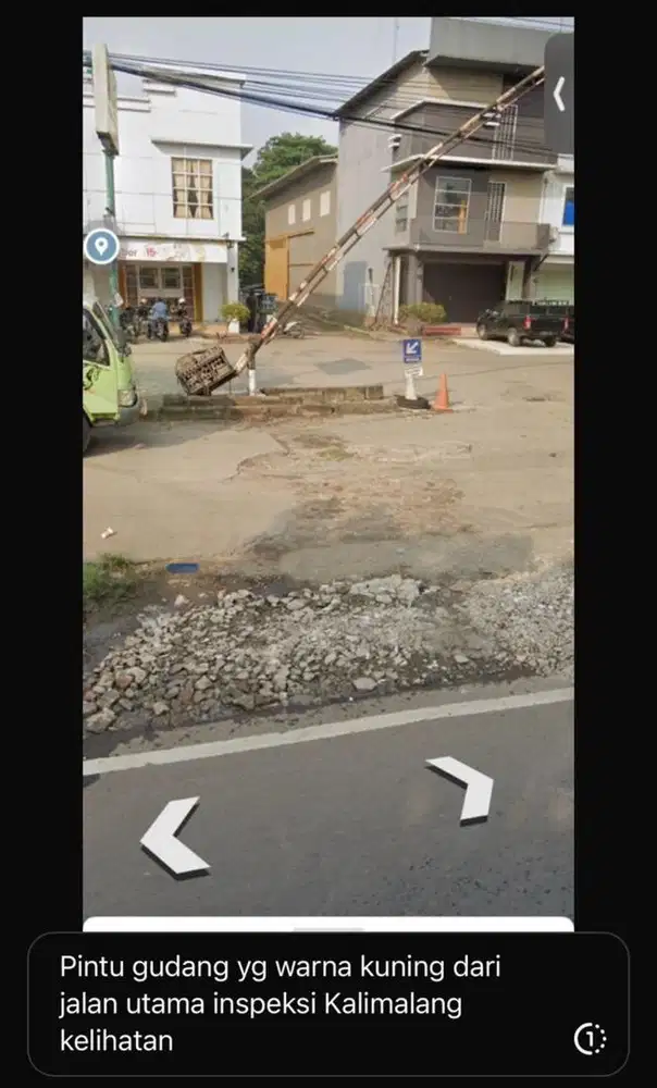 Dijual murah gudang baru