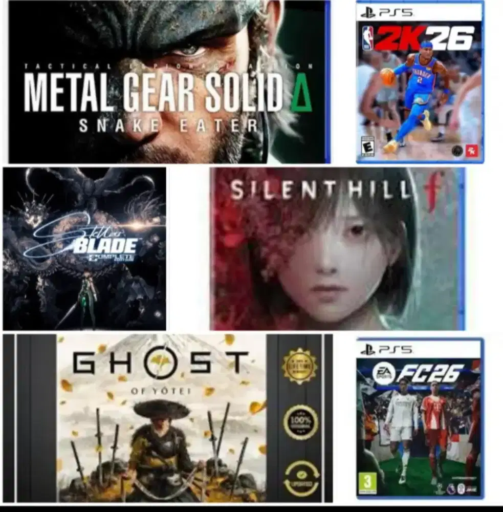 Game ps5 murah bebas request