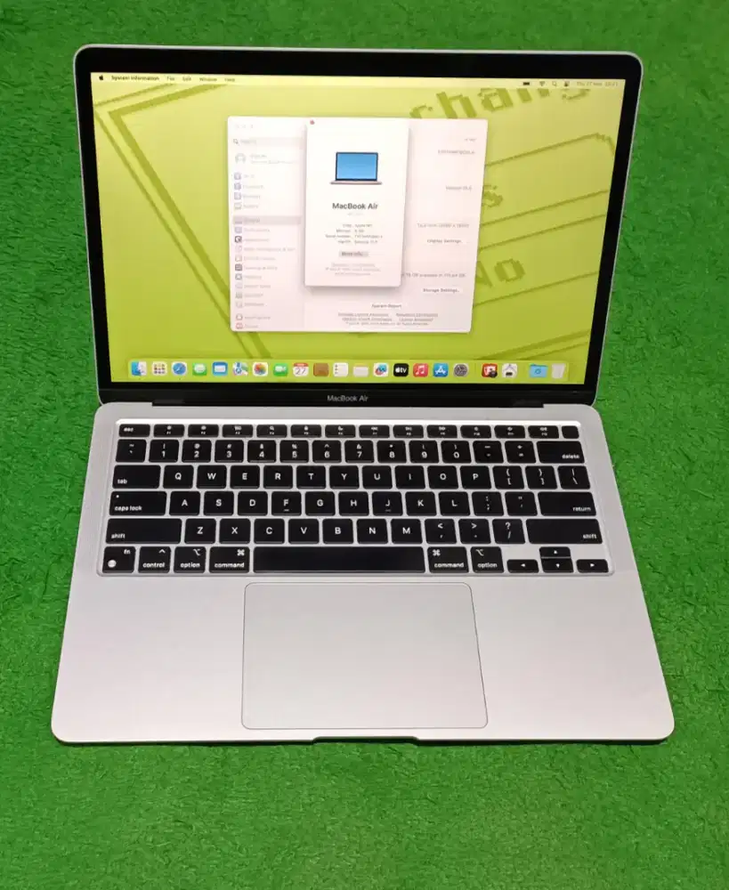 Apple MacBook Air M1 2020 M1 8/128 Silver Murah