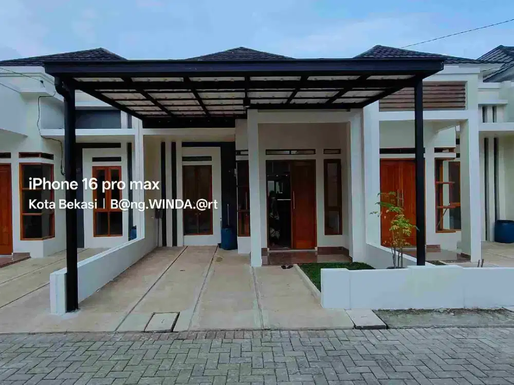 RUMAH CLUSTER DKT AMA SEMUA FASILITAS UMUM DI MUSTIKA JAYA BEKASI KOTA