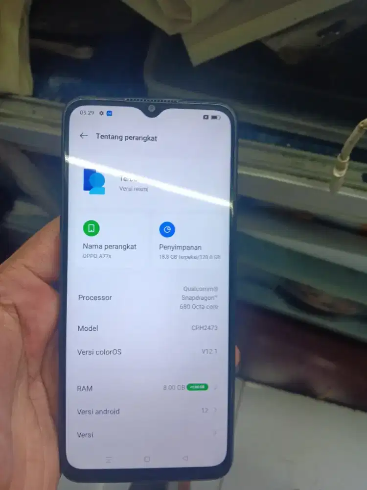 OPPO A77S 8/128 HP ONLY REFURBISH