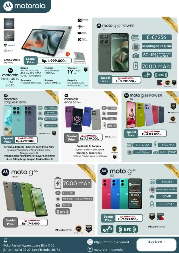 MOTOROLA NEWW PROMO
