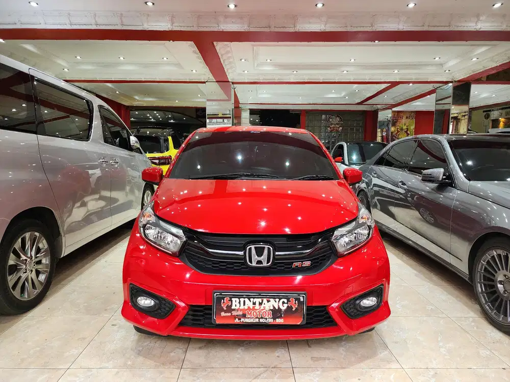 KM 13RB! BRIO E CVT AT 2022 RED / MODEL THN 2023 (BINTANG MOTOR)