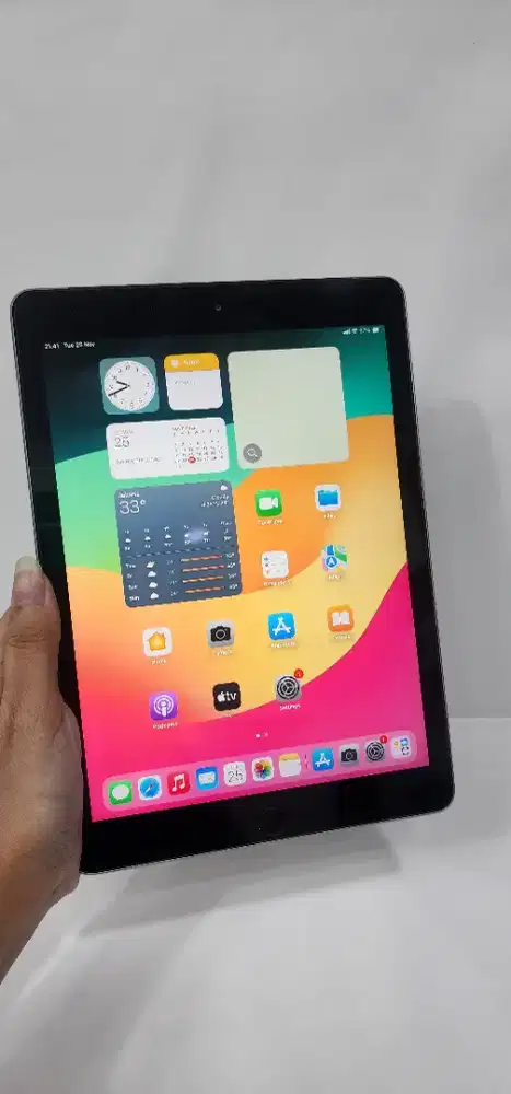 ipad gen 6 128 gray
wifi dan cell