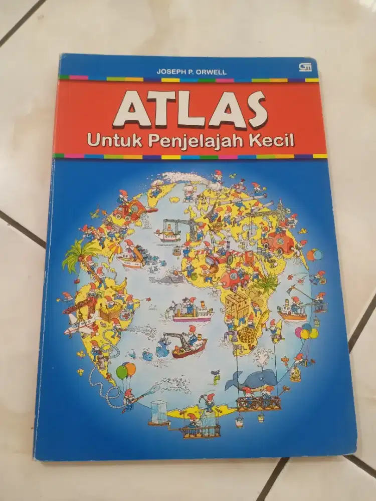 Buku atlas untuk penjelajah kecil