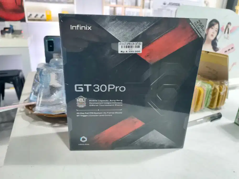 INFINIX GT 30 PRO 5G BUNDLING RAM 8/128GB ATLANTIS DAHSYAT