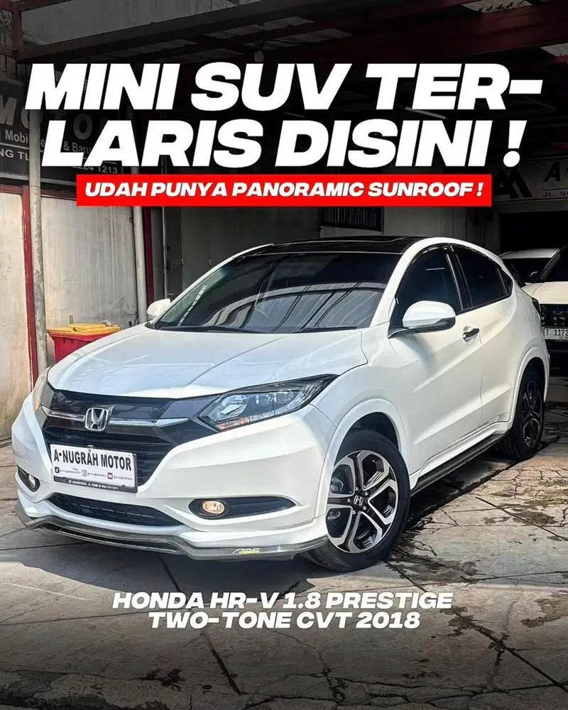 KILOMETER RENDAH !! Honda HRV PRESTIGE 1.8 MATIC 2018 || ANM
