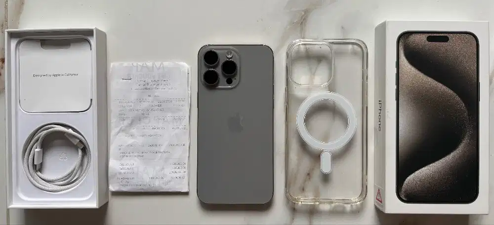 IPHONE 15 PROMAX 256 GB BH 88 ORI & REAL MWULUS 99%