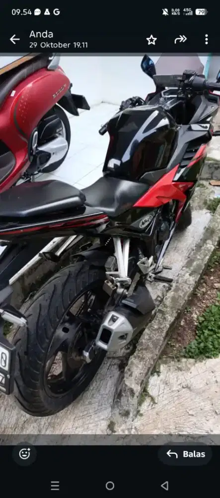 Jual motor CBR tahun 2017