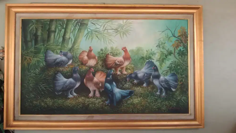 Lukisan Kanvas H.Rumansyah 170x80cm