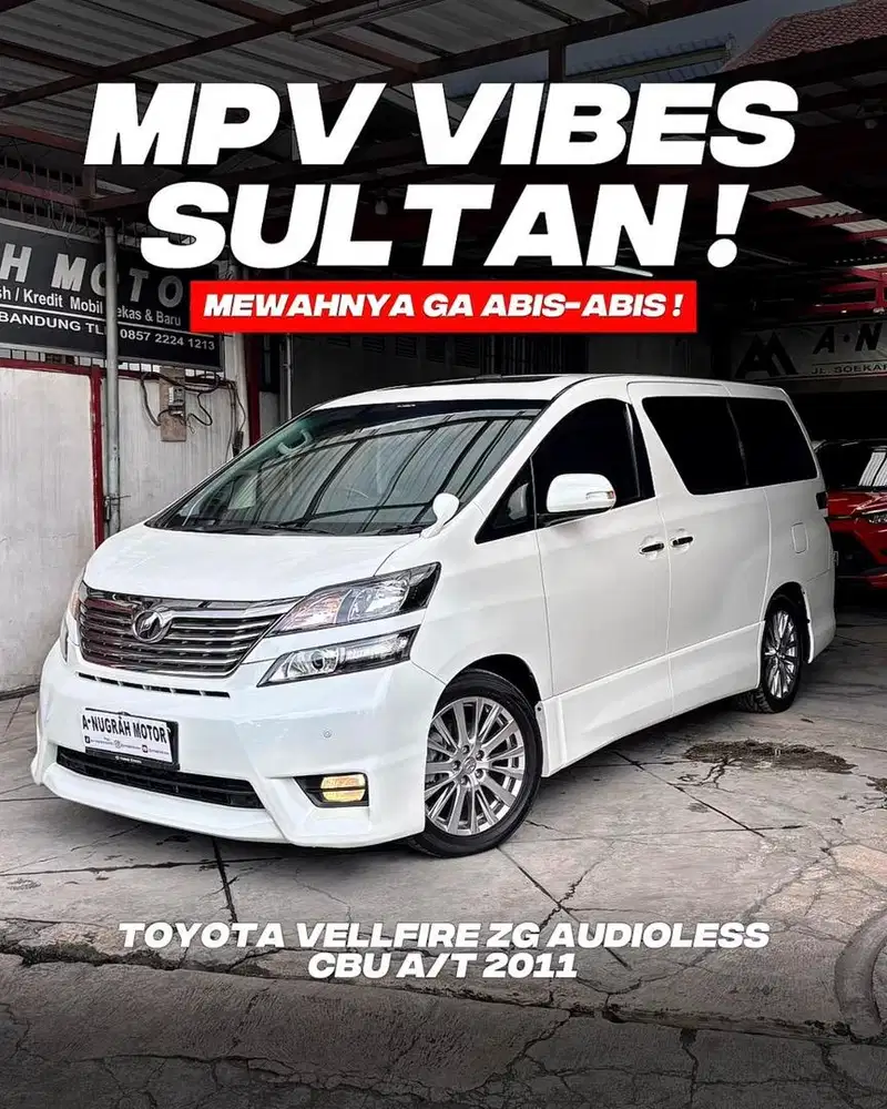 KILOMETER 70 RIBU !! TOYOTA VELLFIRE ZG MATIC 2011 || ANM