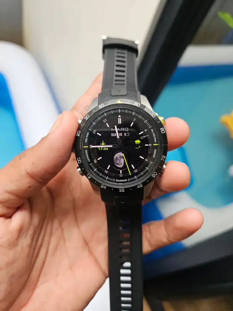 Garmin marq athlete gen 2 amoled second fulset bisa tt fenix foreruner