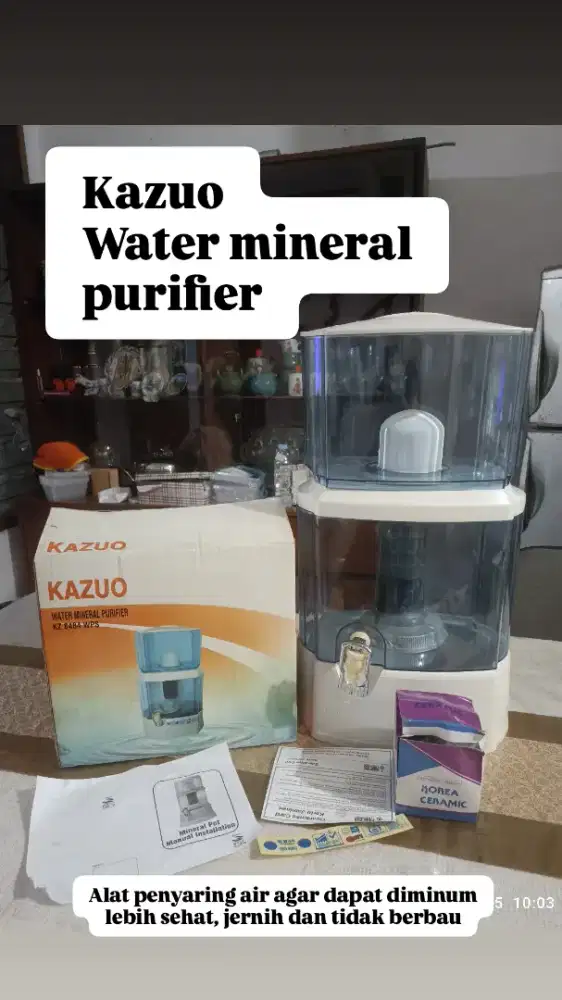 KAZUO WATER MINERAL PURIFIER