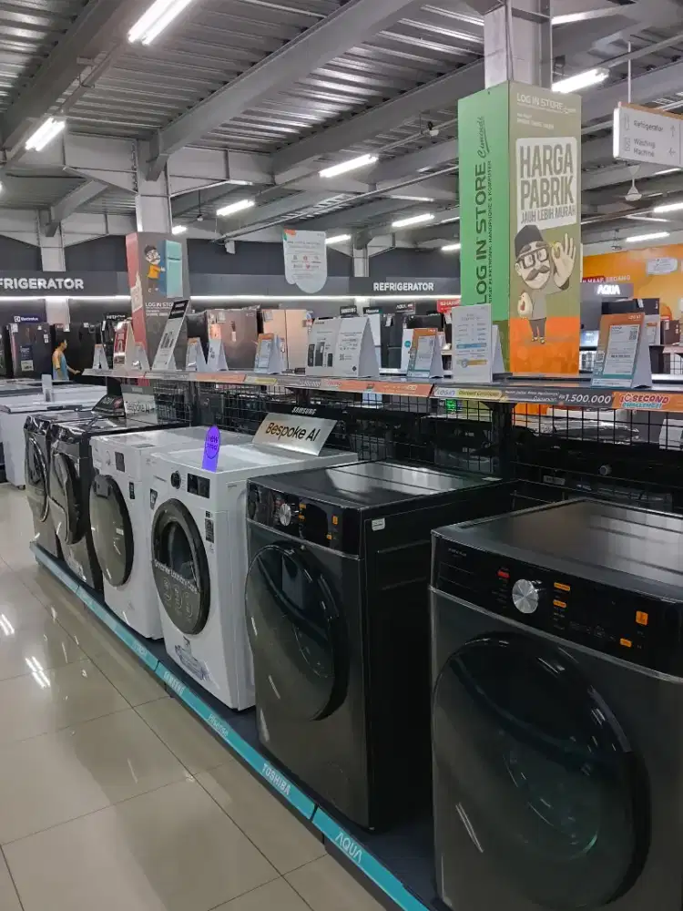 Mesin cuci cicilan tanpa DP murah bagus baru