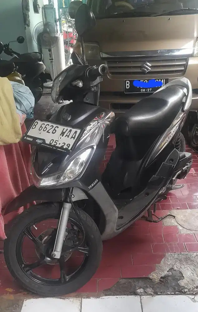 yamaha mio smile 2009 abu abu
