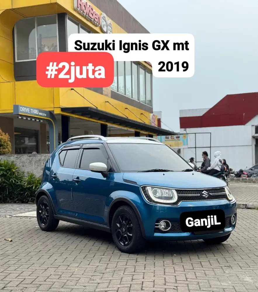 Suzuki Ignis GX MT 2019 biru #2juta