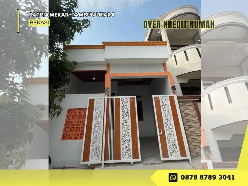 Over Kredit Rmh 48JT dkt Stasiun Tambun di Perum Griya Kota Bekasi