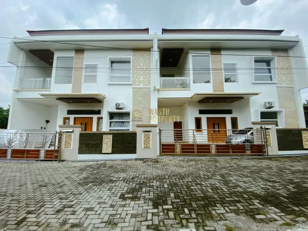 RUMAH 2 LANTAI TERLUAS DAN STRATEGIS DENGAN 4 KAMAR NYAMAN