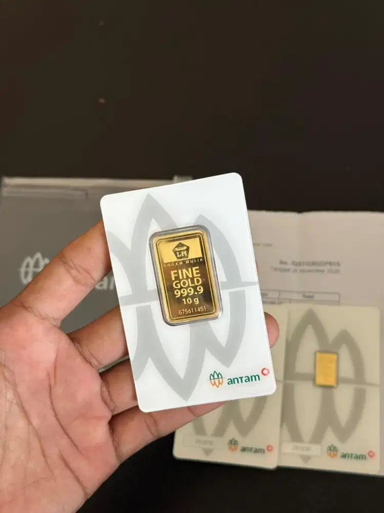 ANTAM 10 Gram Baru beli di Butik