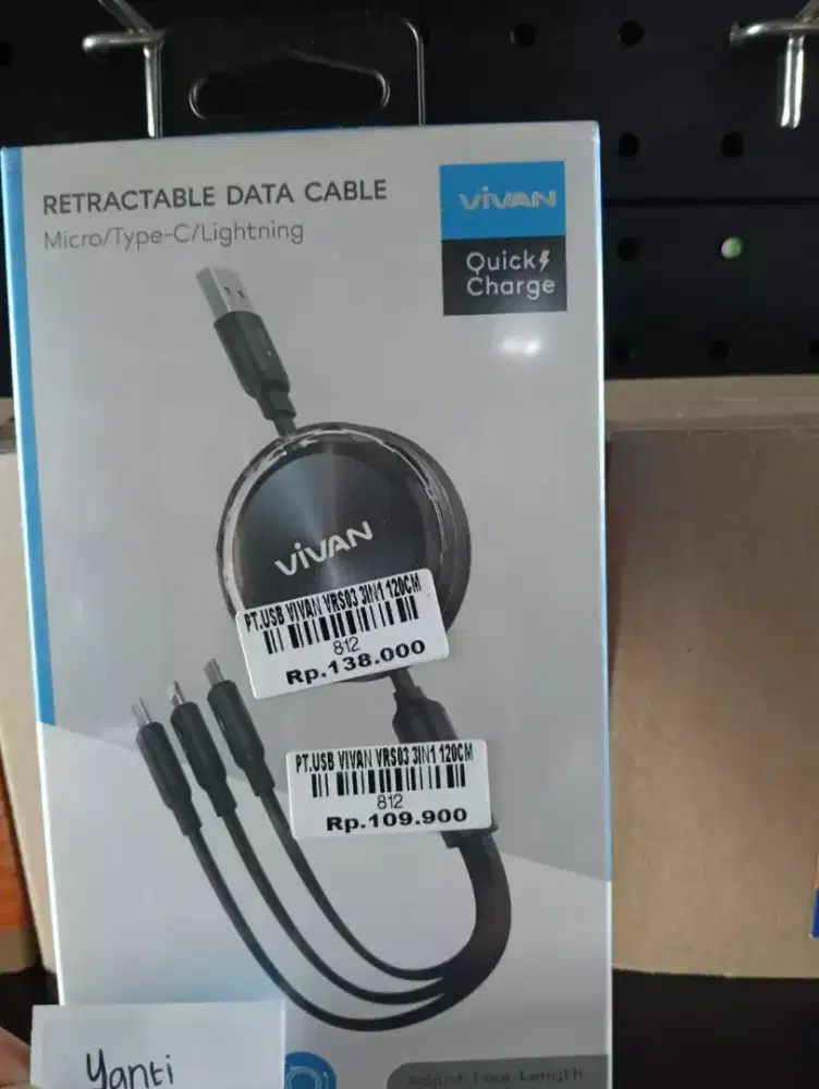 USB VIVAN VRS03 3IN1 120CM | ATLANTIS DAHSYAT