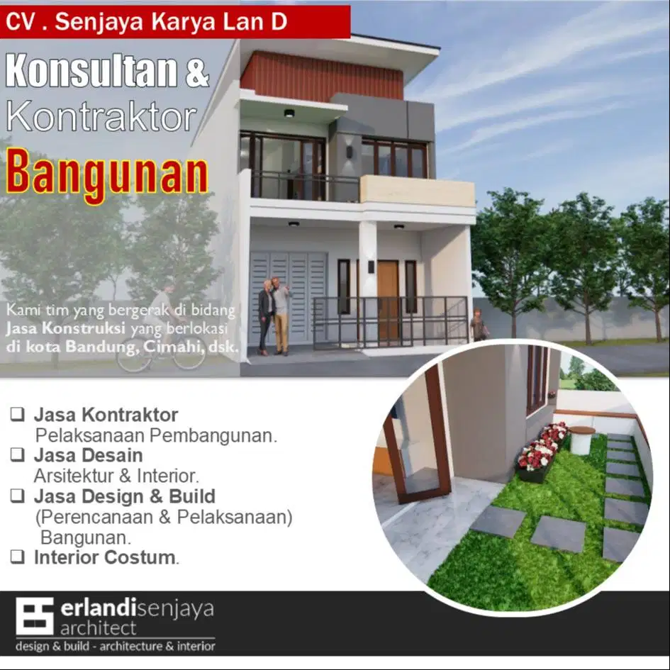 Jasa Kontraktor/ Arsitek & Interior/ Renovasi/ Tukang/ Kitchen Set