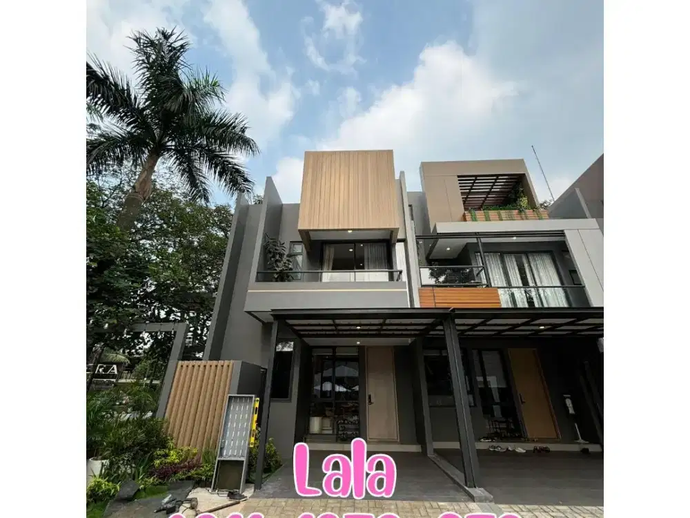 Rumah 2 man di bsd city free Dp cluster Terravia