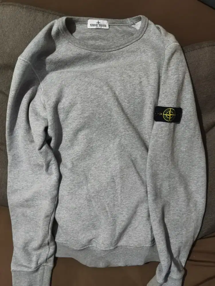 crewneck stone island junior abu & navy size 14 ( m)