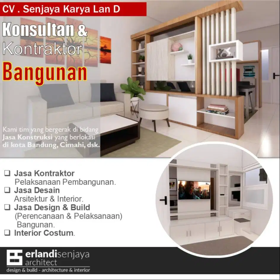 Jasa Kontraktor/ Arsitek & Interior/ Renovasi/ Tukang/ Kitchen Set