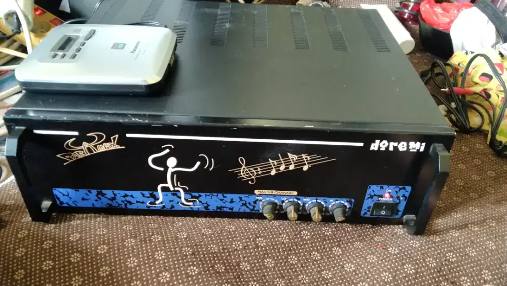 Amplifier speaker Paramex kondisi normal