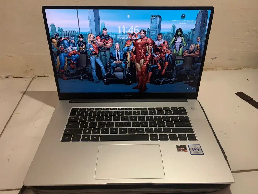 Laptop Huawei MateBook D15 Ryzen 5 – Mulus, Tipis, Ringan, Siap Pakai