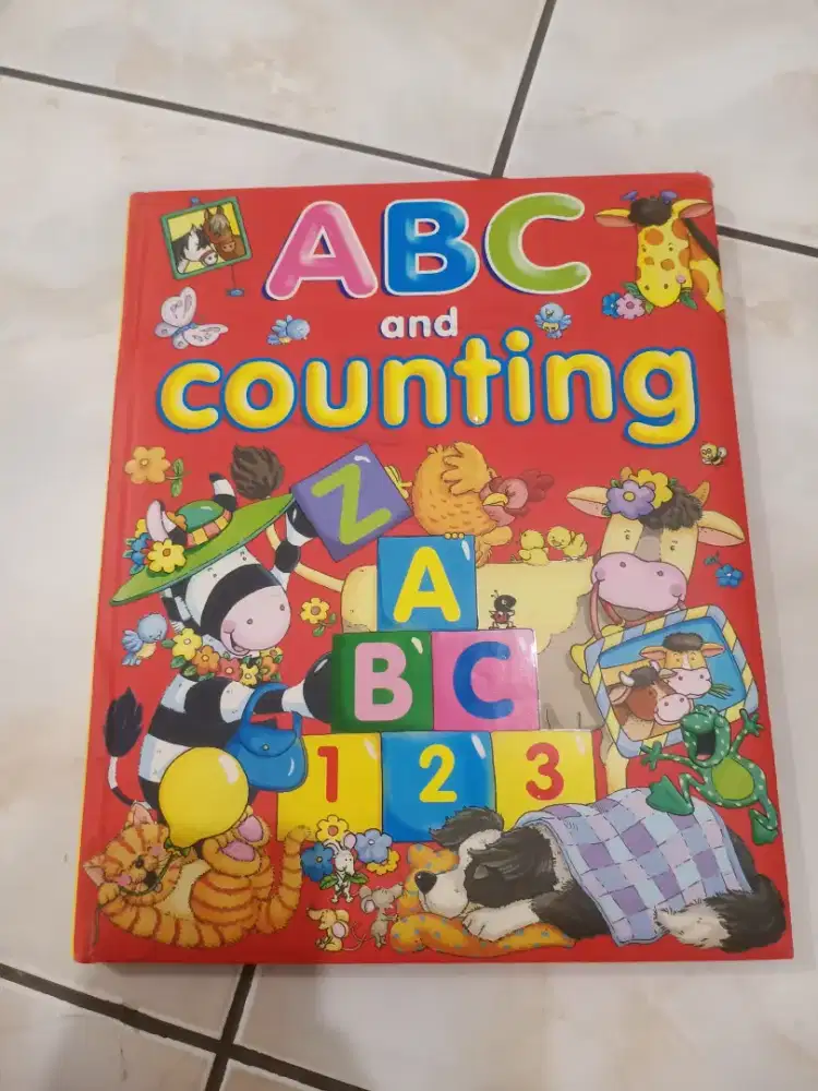 Buku ABC and Counting/Buku Abc hitung 123