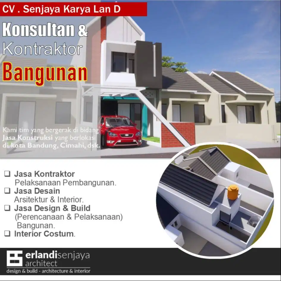 Jasa Arsitek & Interior/ Kontraktor/ Renovasi/ Tukang/ Kitchen Set